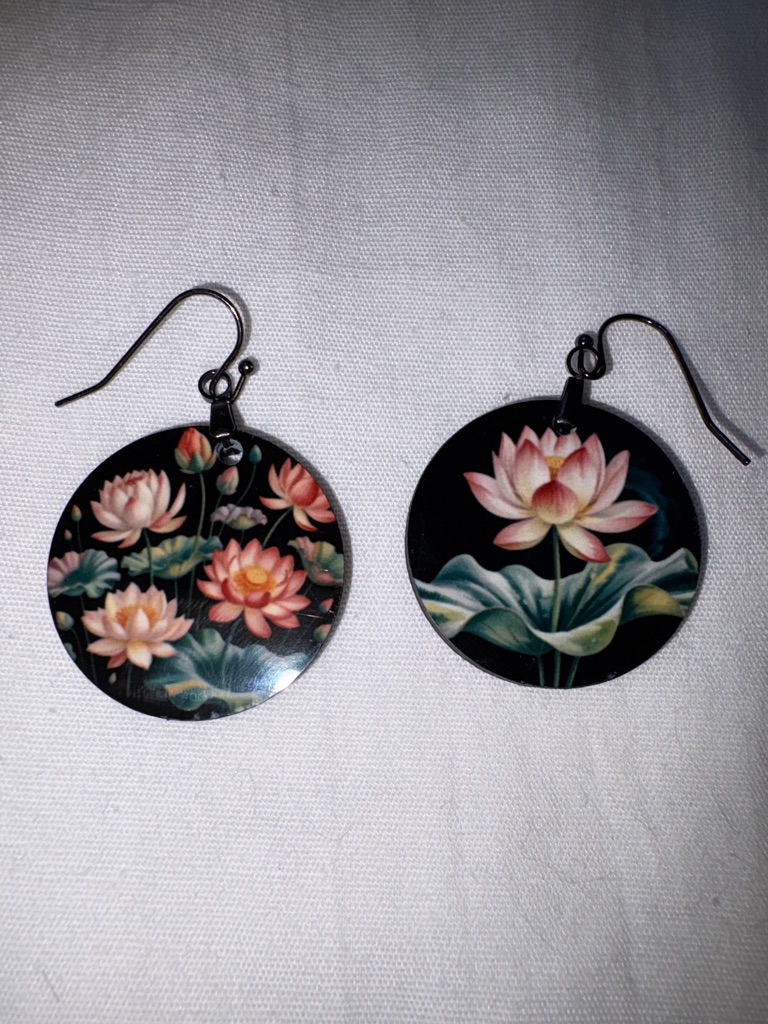 Lotus Flowers Earrings